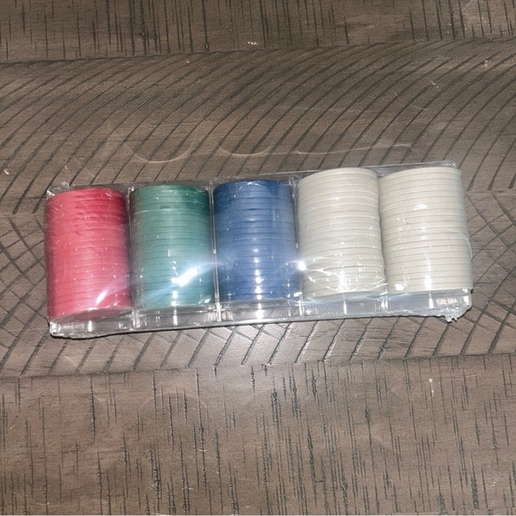 Multicolor Poker Chips Set - Picture 1 of 3